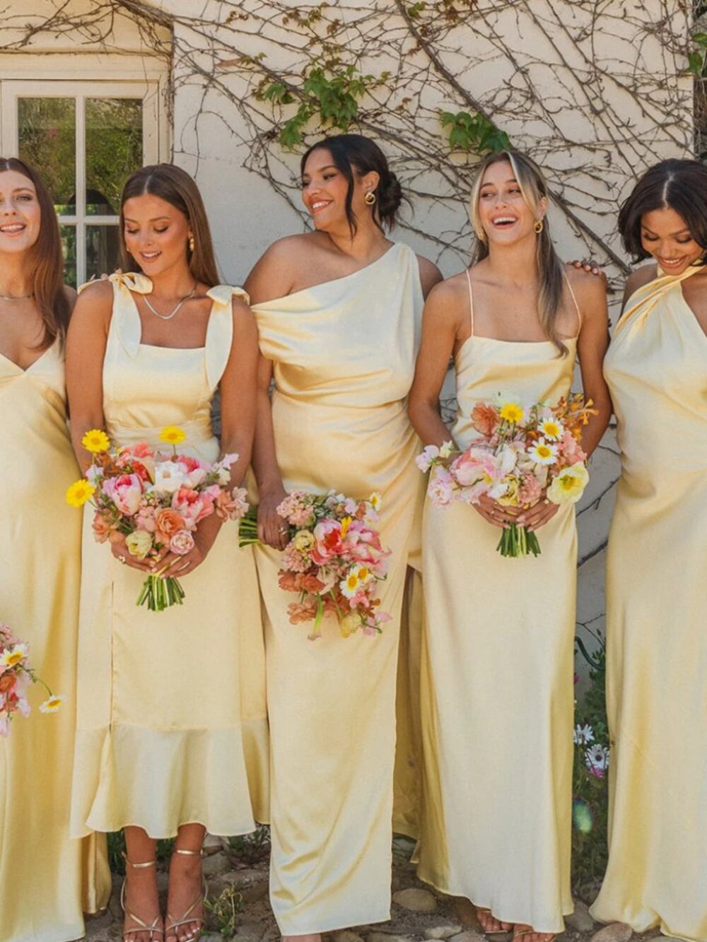 Show Me Your MuMu Butter Yellow Sleeveless Bridesmaid Dress - Picture 5 of 16